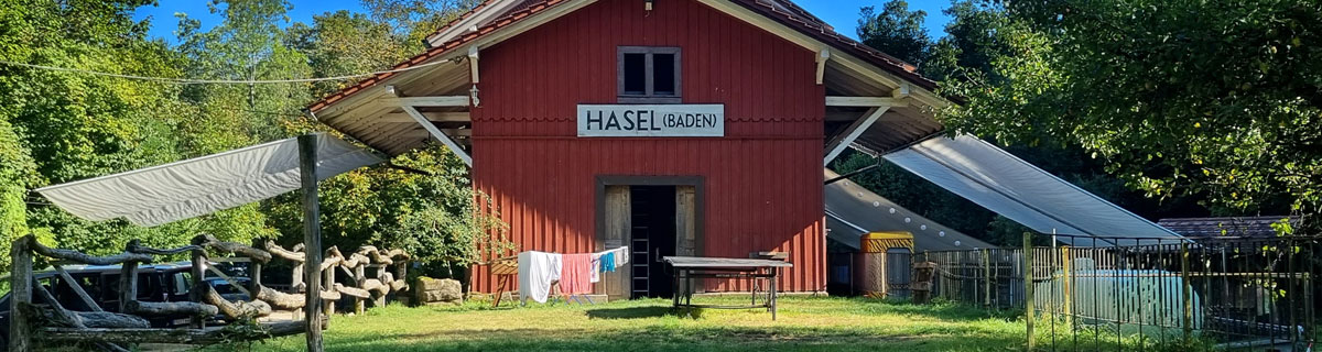 Begegnungsbahnhof Hasel